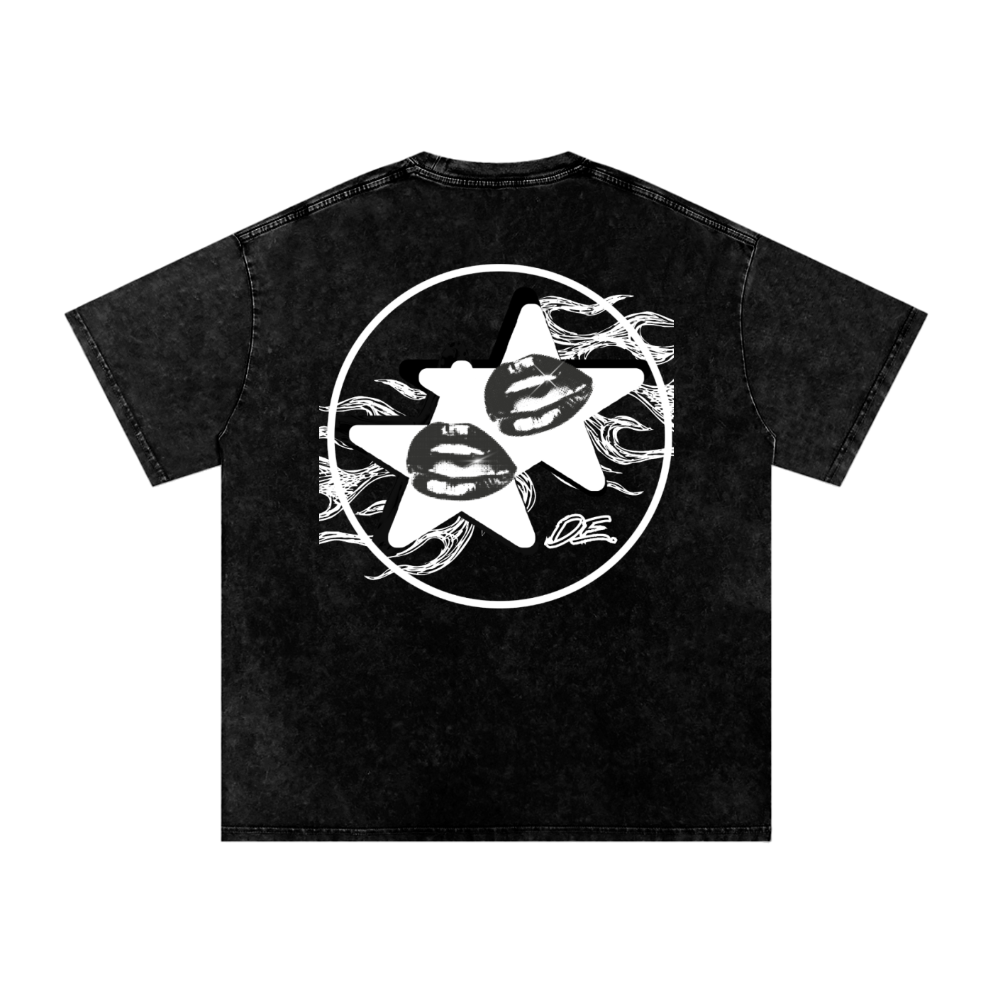 Acid Wash Oversize T-Shirt - 250 GSM