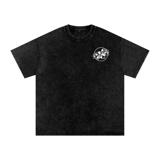 Acid Wash Oversize T-Shirt - 250 GSM